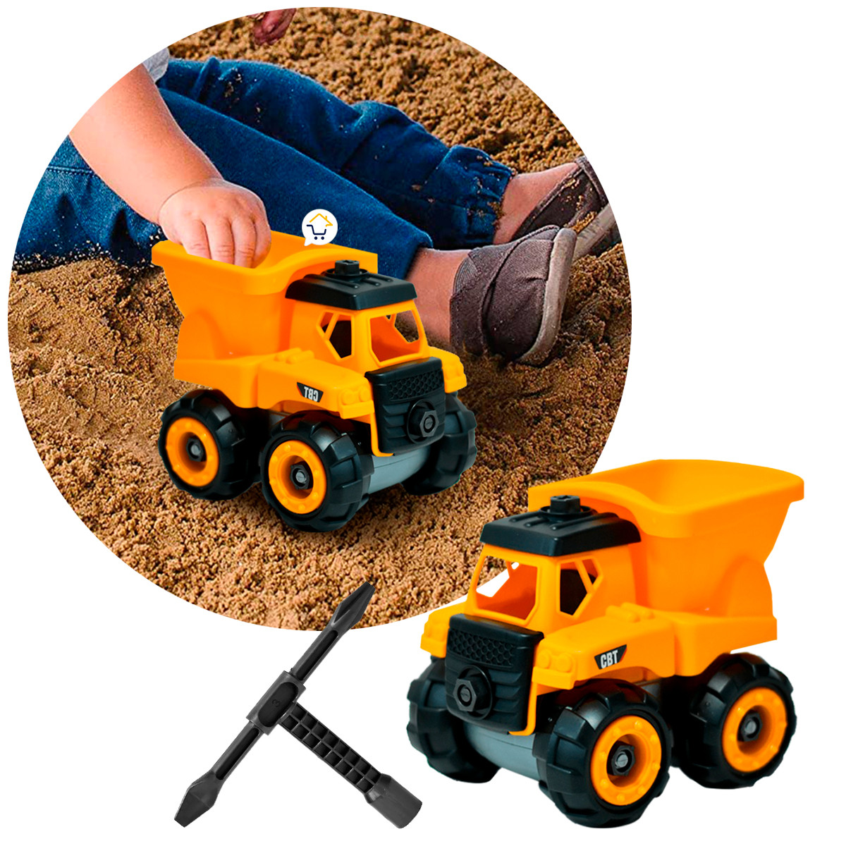 Volqueta Construcción Juguete PF112